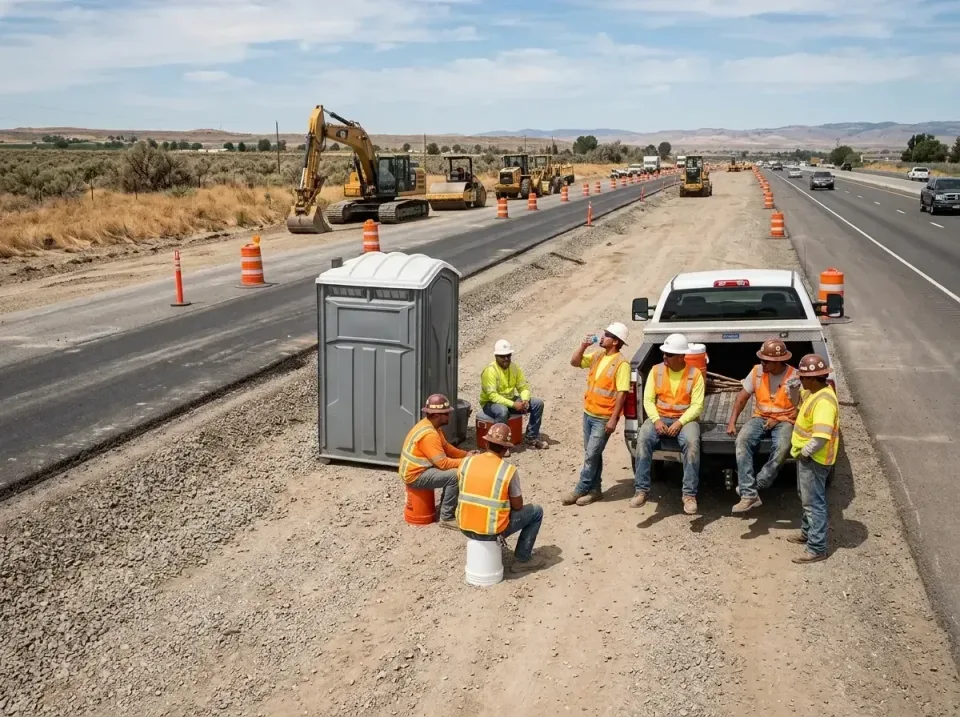 highway-road-construction-crew-007 — frequently asked questions, Porta Potty and Restroom Rentals in Sunny Isles Beach, FL